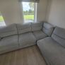 Large Light Blue  Sofa  Excellent Condition Image 2