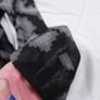 Mado Et Les Autres Vintage Black Grey Abstract Pattern Sheer Mesh Asymmetric Mini Dress 12UK/40EU Image 5