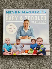 Brand New Nevin Maguire's complete baby and toddler cookbook