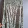 Beautiful light mint green chunky knit cardigan Image 4