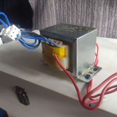 DYI Power Transformer input 220V to output AC 15V x 2 current 2.2A