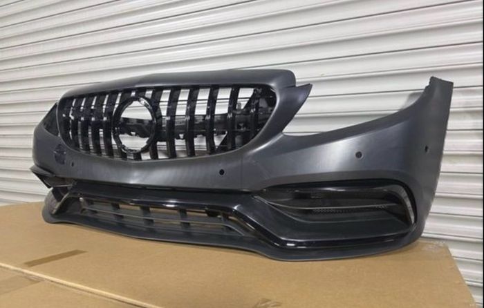 Front Bumper for Mercedes C Class C63 Style AMG W205 15 - 21 Front Bumper for Mercedes C Class C63 Style AMG W205 15 - 21
