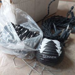 Guinness fairy lights paper shades