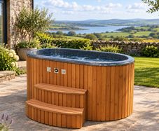 Duo Wood-Fired Hot Tub Air Massage