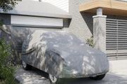 Car Cover for SUV Full Grey L Non-Woven Fabric