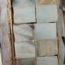 Mother of pearl bridal clutch bag with silver chain carrier strap for sale Image 6