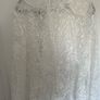 Bridal White Lace Suit Image 5