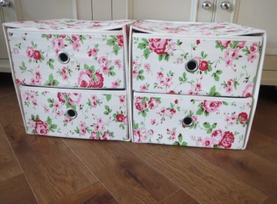 Rosali box drawers storage x2