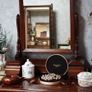 Antique Tabletop Vanity Mirror Image 2