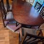 Mahogony Dining room table and 6 chairs Image 4