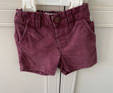Next burgundy wine Shorts 9-12