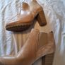 Cream Ankle Boots Image 4