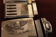 two  belt buckle's