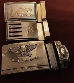 two  belt buckle's