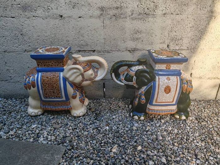 Elephant plant holder