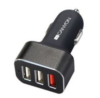 usb car charger 3-Port USB Car Charger, 3.1A
