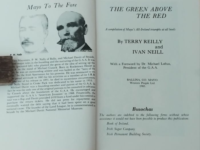 3 x vintage GAA books Years of Glory/Story of the GAA/The Green Above the Red Kerry Mayo FREEPOST