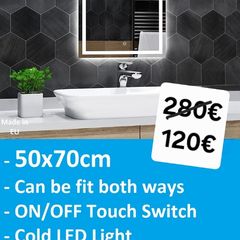LED Bathroom Mirror Ensuite Vanity Makeup Bright