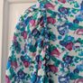Zara Floral Balloon Sleeve Blouse Size Small Image 5