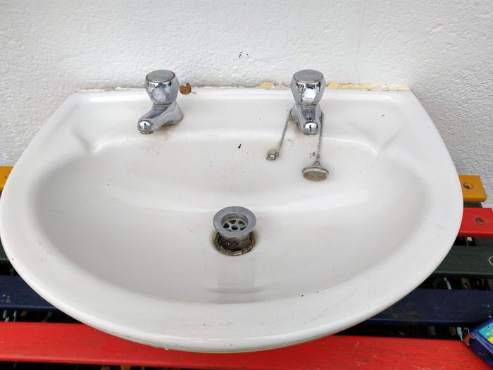 Sink and pedestal