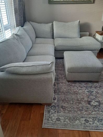 Cornor Sofa plus large storage foot stool