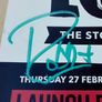 NWOBHM metal autographed poster Black Metal Image 3