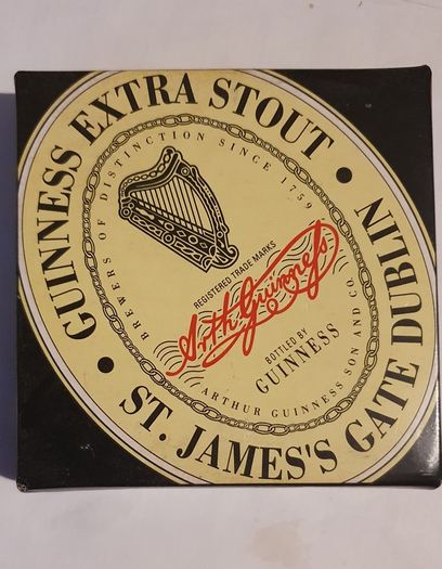 Guinness Coasters Cork Backed