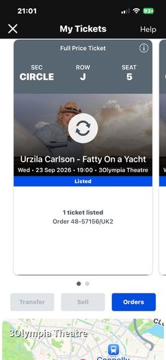 Uruzla Carlson Tickets