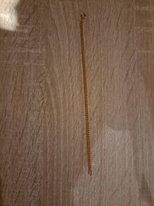 Gold Plated bracelet length 17,5 cm ( 7'')  Free post