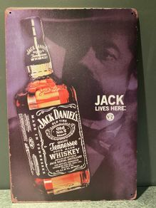 Jack Daniels Tin Metal sign
