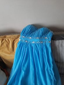 fab blue debs/special occassion dress