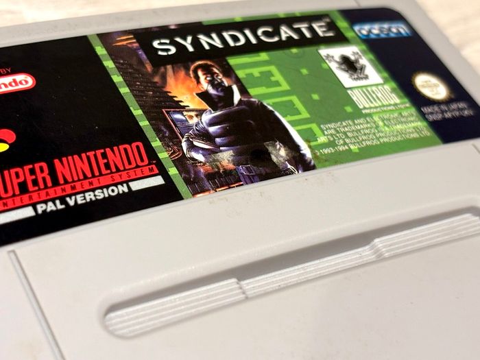 Syndicate for Nintendo SNES - Boxed and Rare