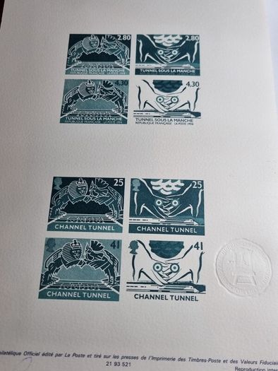 CHANNEL TUNNEL presentation pack