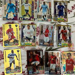match attax from various years