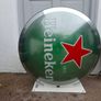 Official Heineken double-sided Pub light sign with bracket Image 3