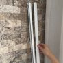 2x Aluminum Curtain track rail system 6ft - brand new Image 4