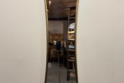 Tall Gilt Metal Italian Style Mirror
