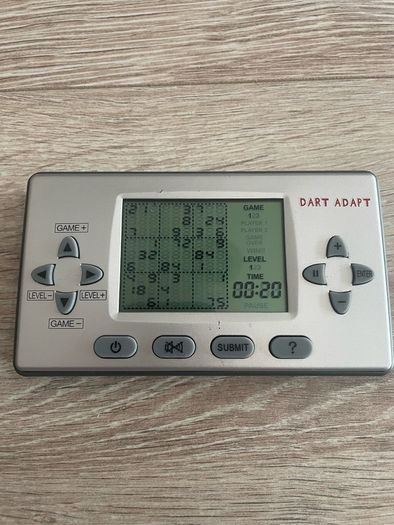 Retro screen electronic hand held game console Sudoku