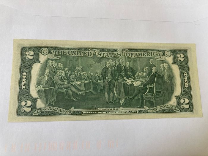USA 1976 2 dollars note uncirculated