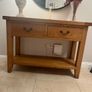Oak Hall Table Image 5