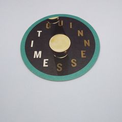 Guinness : Time - Green - Beer Mat/Coaster