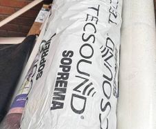 New Full Roll Tecsound FT55 Acoustic Duct Wrap Pipe Lagging