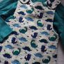 6-9m, With Tags Dinosaur Soft 2Piece Dungaree Set Image 2