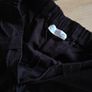 Primark cares black linen shorts Image 2