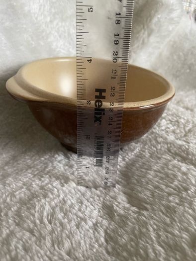 Emlie Henry - 2 Colour Brown/Tan Bowls