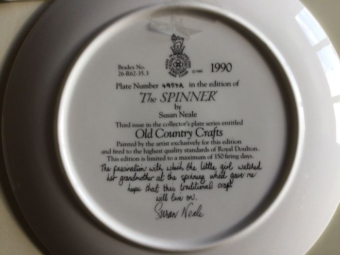 Collectible Royal Doulton Plates X 5.