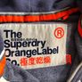 Ladies blue Superdry full zip hoodie small Image 3