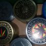 Metal Grinders Small various designs and sizes 10 to 15 Image 7