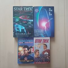 Star Trek Books Bundle Science Fiction Adventure Enterprise Voyager TNG TOS DS9