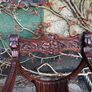 A pair of savonarola chairs Image 4